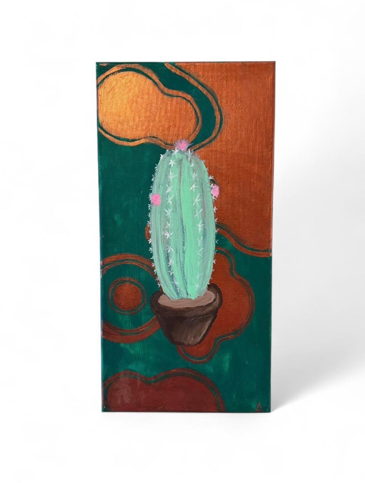 Groovy Cactus Painting