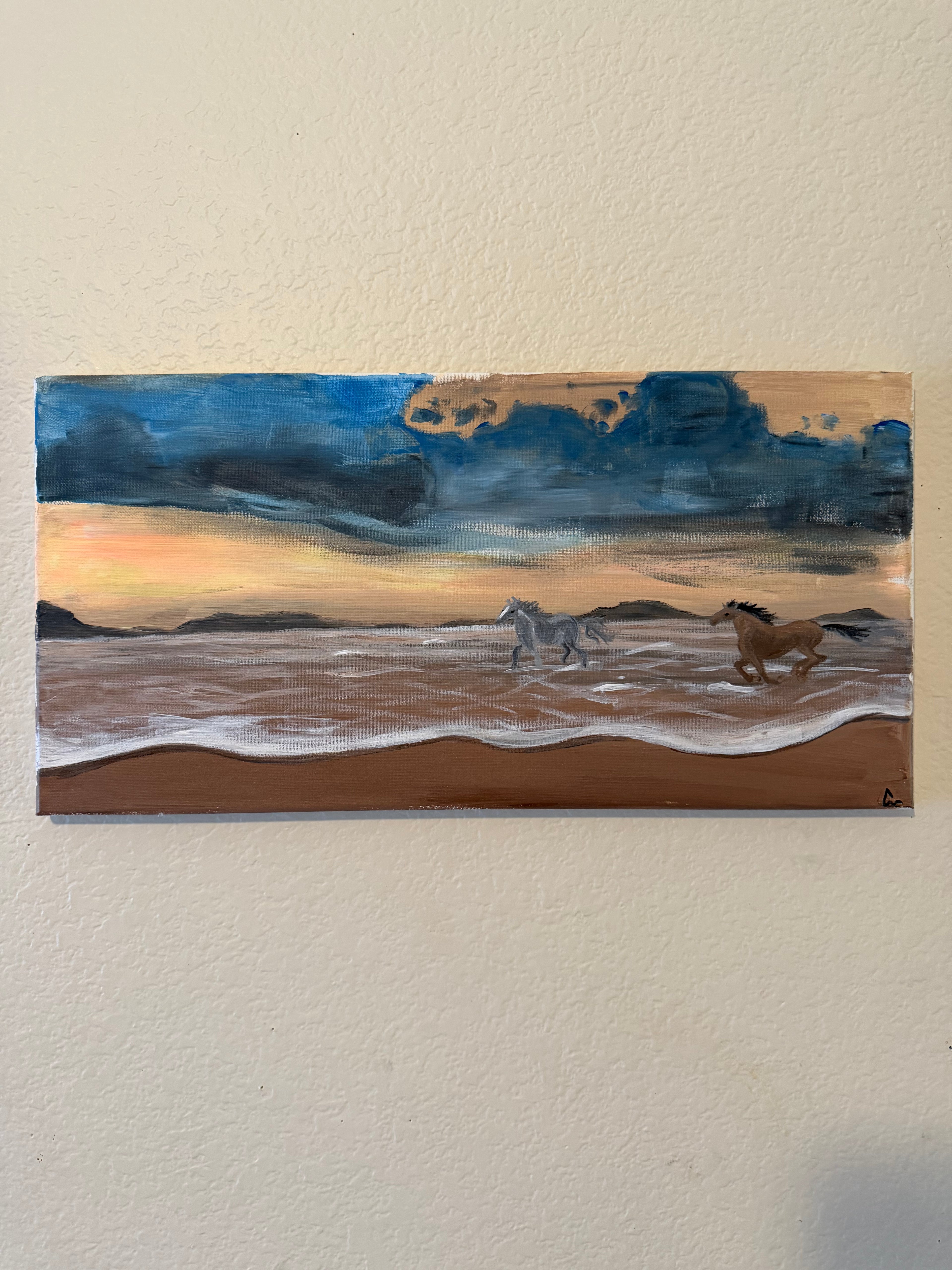 Ride Like The Wind Painting