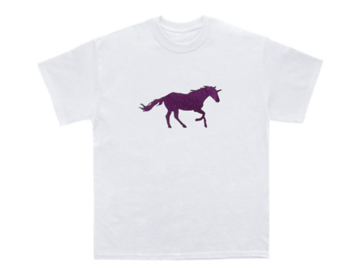 Kids Sparkle unicorn shirt