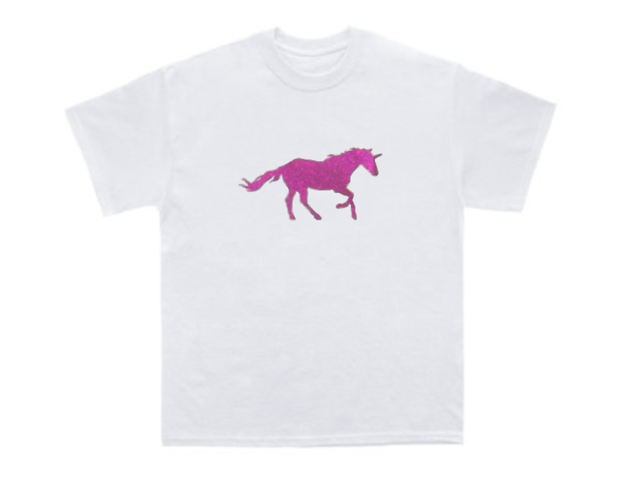 Kids Sparkle unicorn shirt