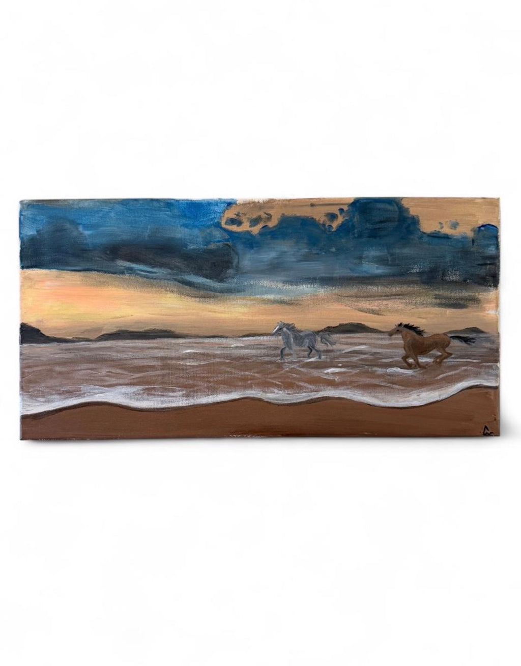 Ride Like The Wind Painting